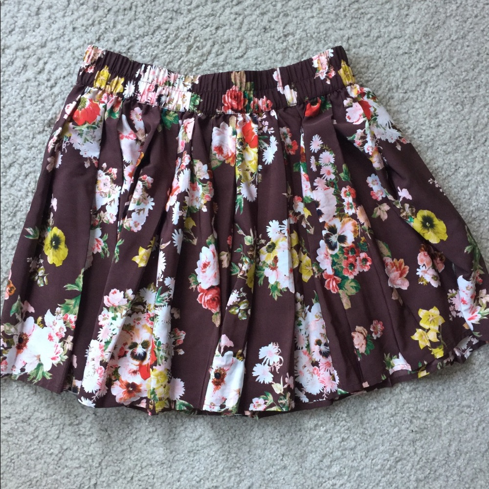 Floral skirt